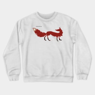 Red fox : Crewneck Sweatshirt